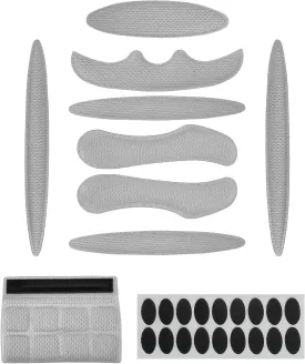 1 Set Cycle Helmet Pads, Padding Kit, Universal Foam Pads for Motorcycle Bike Cycling Helmet (Grey)