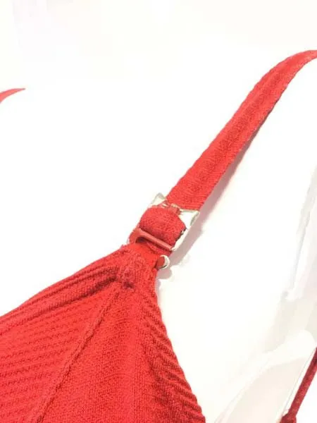 1930s Jantzen Red One Piece Swimsuit