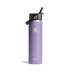 24oz (710mL) Wide Mouth with Flex Straw Cap