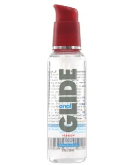 Anal Glide Silicone - 2 oz Pump Bottle