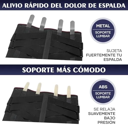Back Brace for Lower Back Pain Women, Adjustable Back Support Belt for Men for Work,Breathable Lumbar Support Belt for Herniated Disc,Sciatica (Medium, Black)