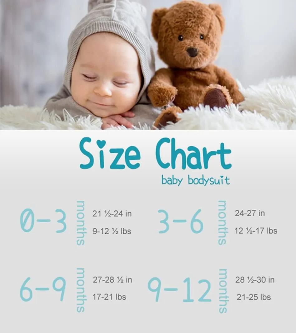 BesserBay Baby Happy Fathers Day Onesie Short Sleeves First Father's Day Outfit 0-12 Months