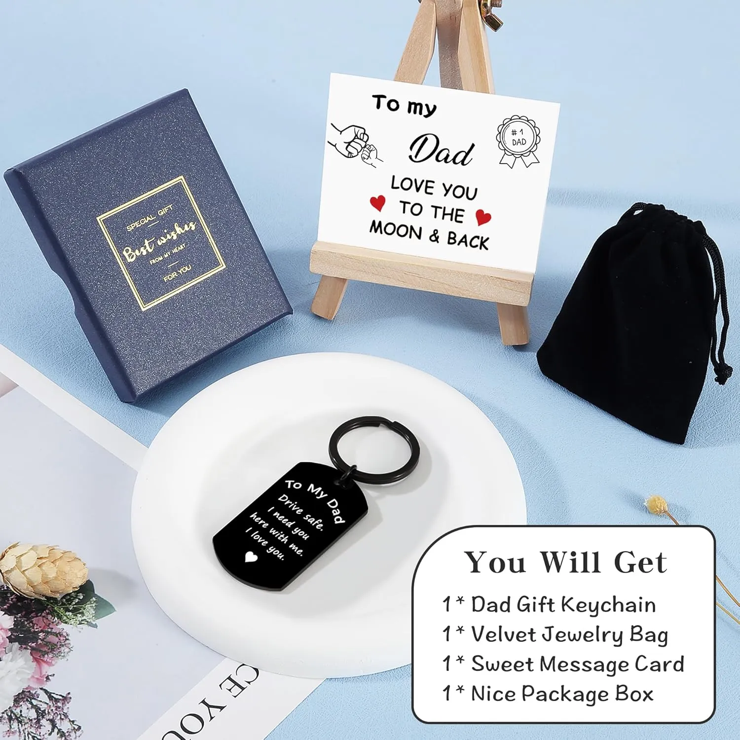 Birthday Gifts for Son Daughter Brother Sister, Men Women Boyfriend Girlfriend Gift keychain for Christmas Valentines Day
