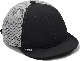 Croogo Breathable Short Brim Baseball Cap Mesh Trucker Hat Soft Flat Bill Dad Hats Lightweight Ultra Thin Sport Sun Cap