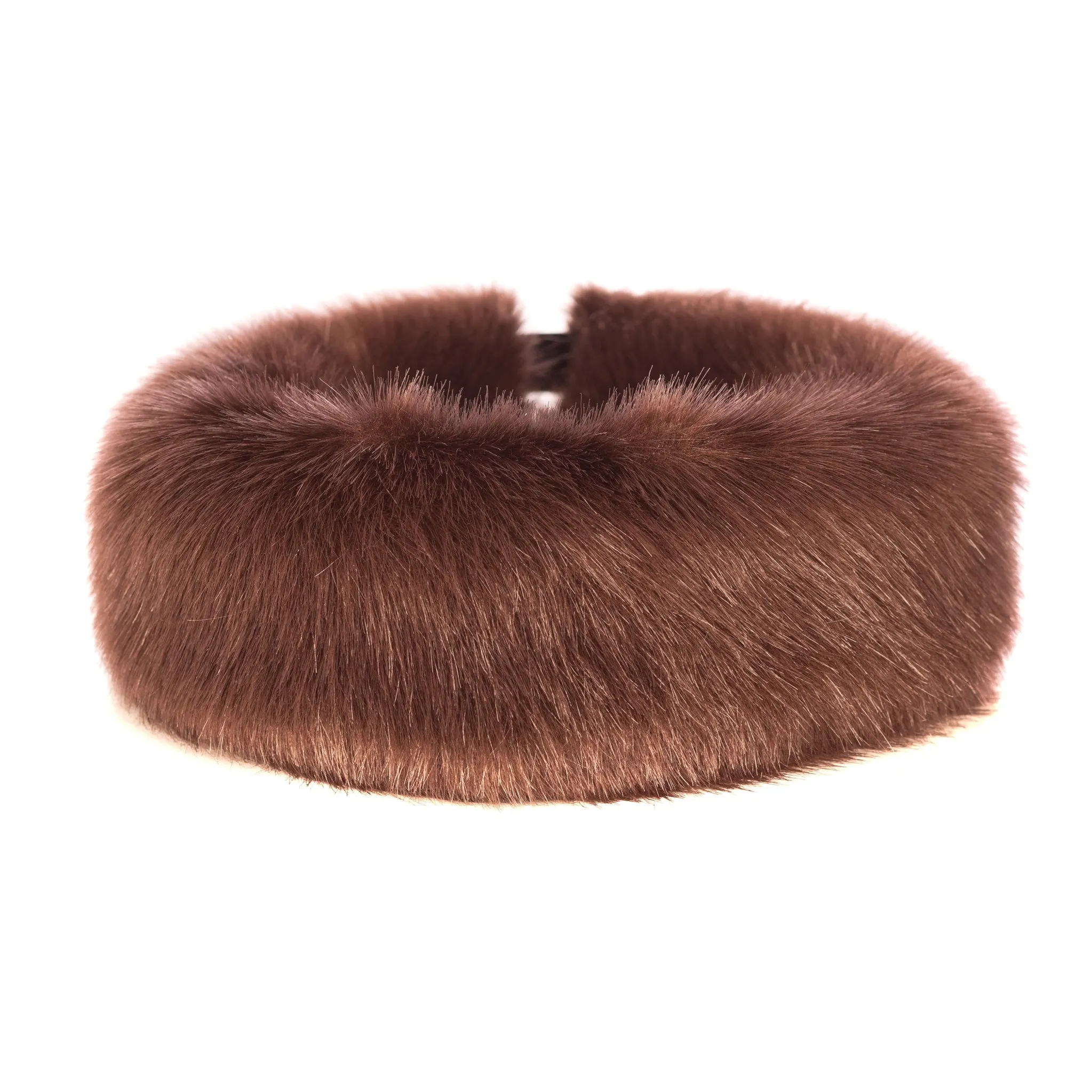 Faux Fur Huff Headband