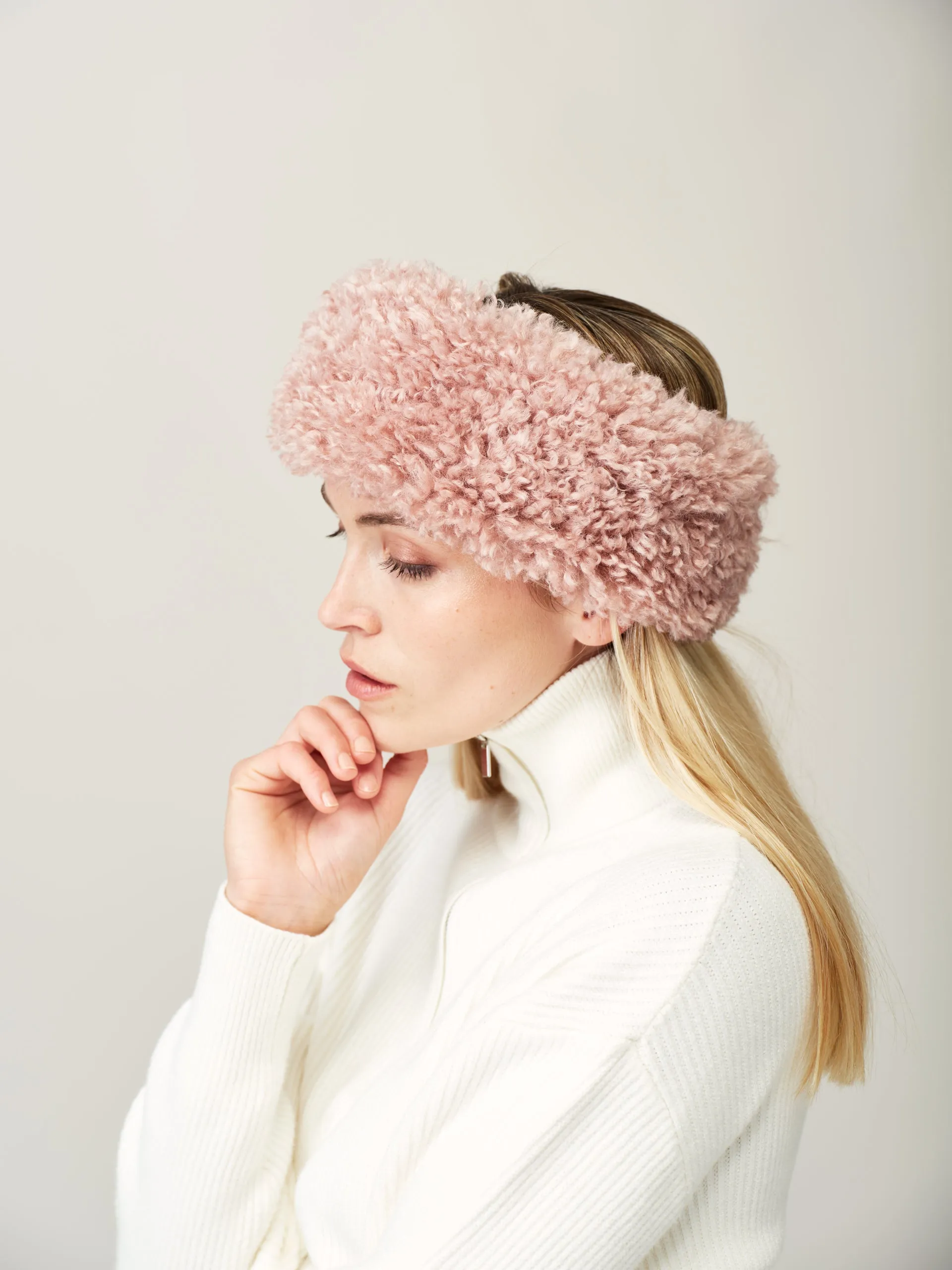 Faux Fur Huff Headband
