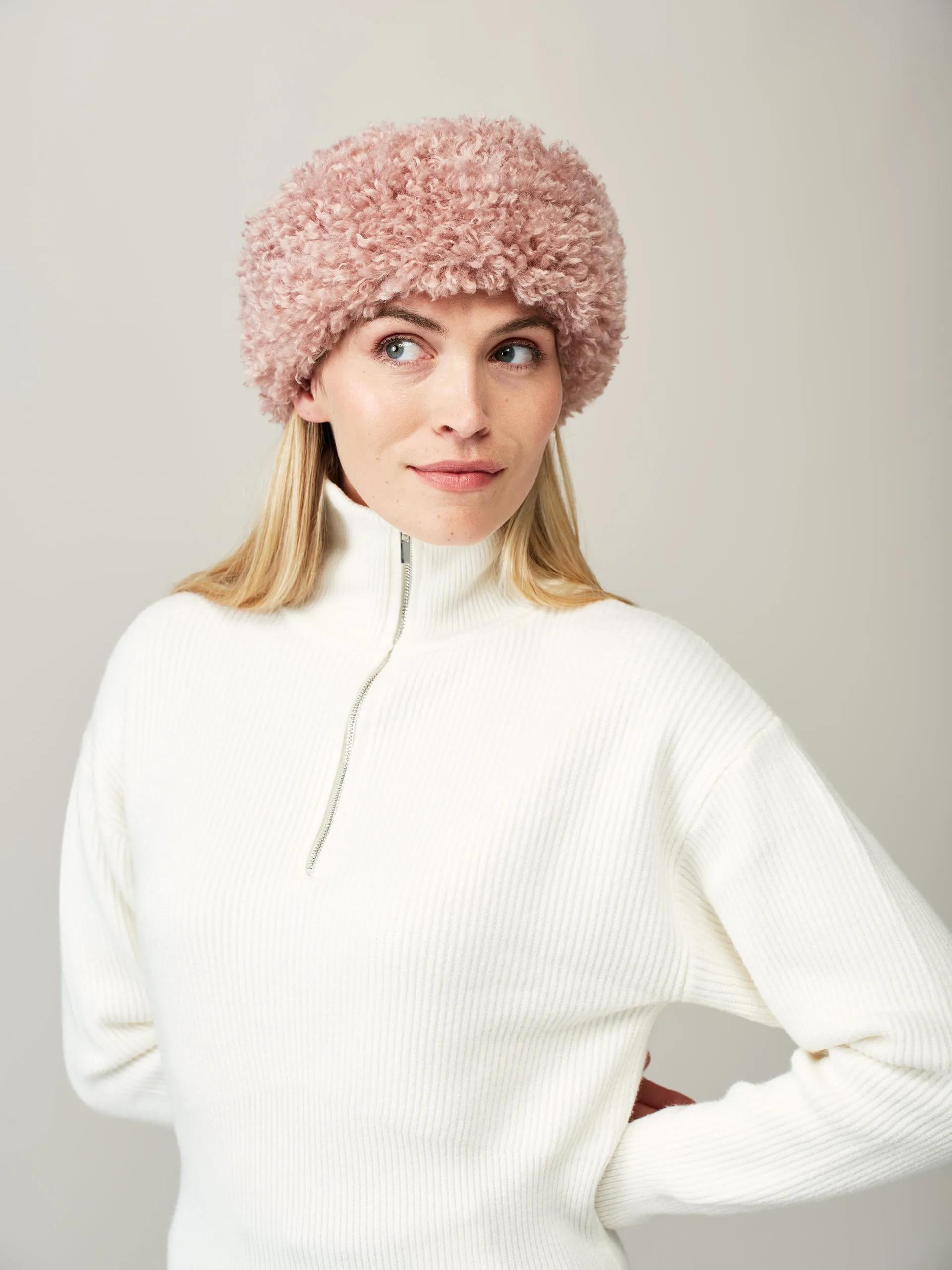 Faux Fur Huff Headband