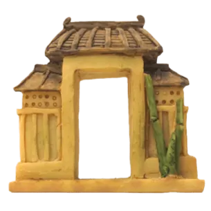 Fish Gear Entrance Way Aquarium Ornament