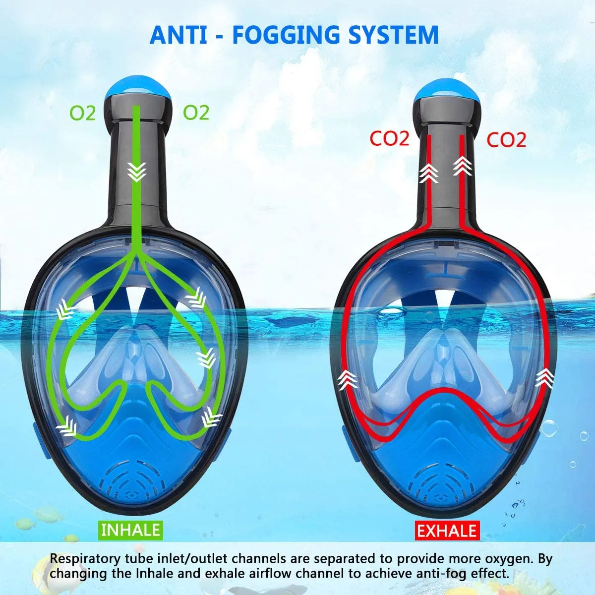 Full Face Snorkel Mask