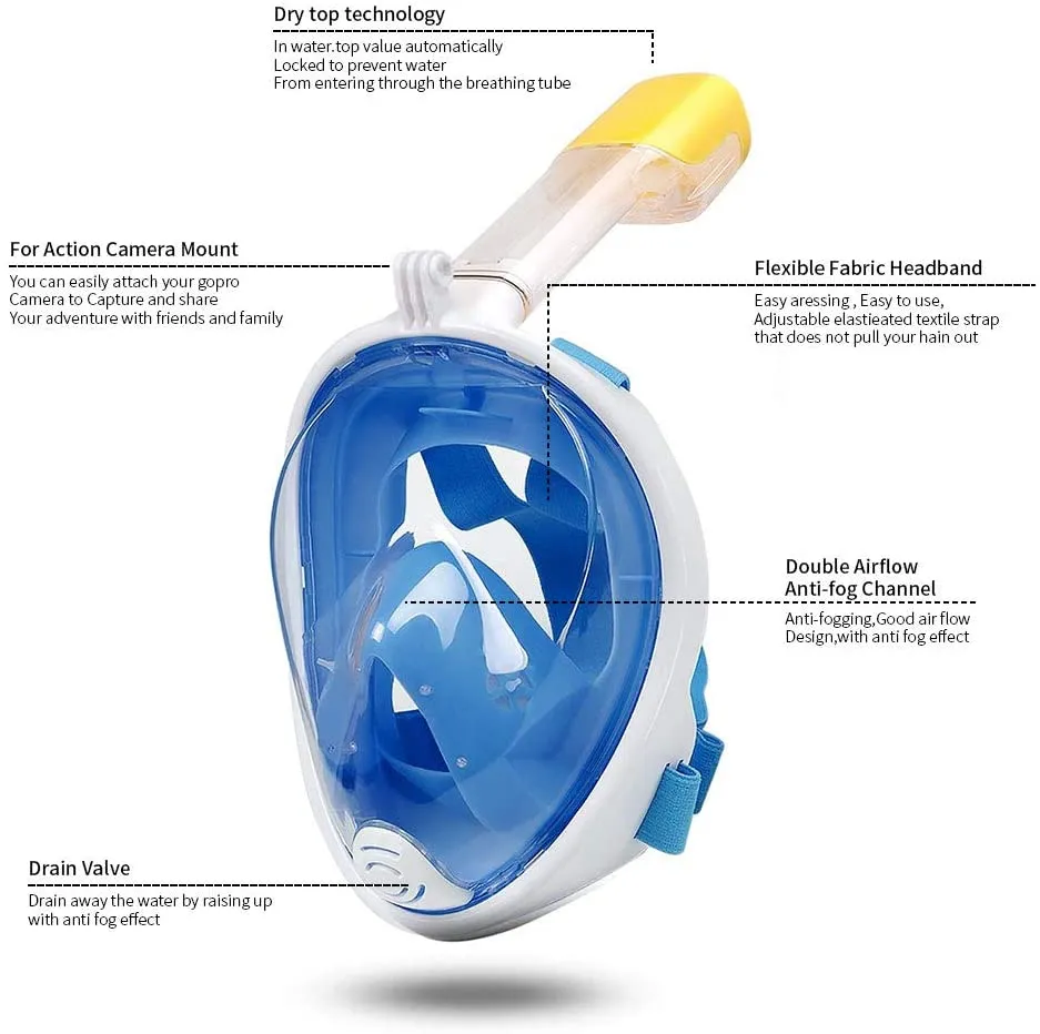 Full Face Snorkel Mask