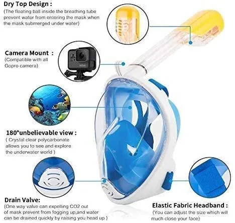 Full Face Snorkel Mask