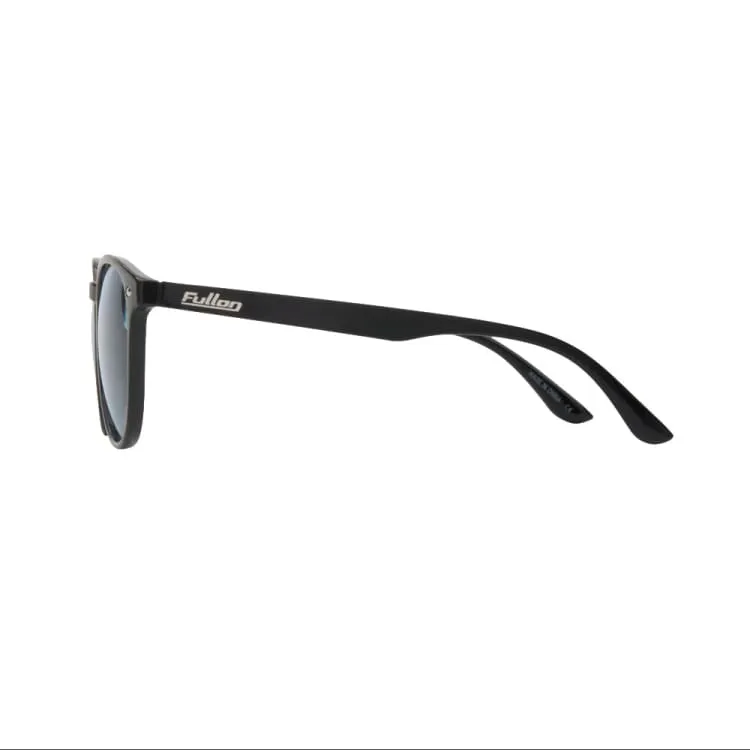 Fullon Sunglasses: FGL 005-3-BLK/BLU Mirror