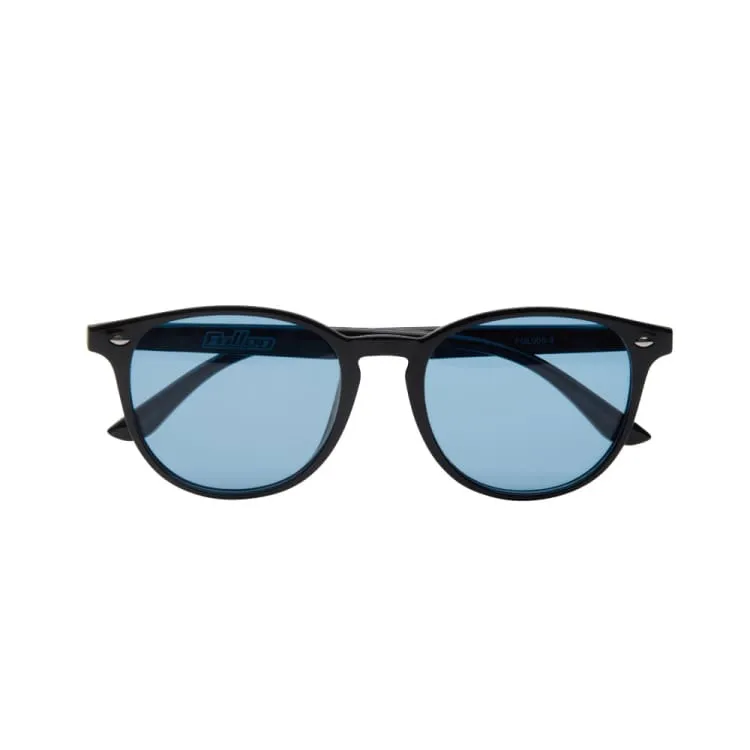 Fullon Sunglasses: FGL 005-3-BLK/BLU Mirror