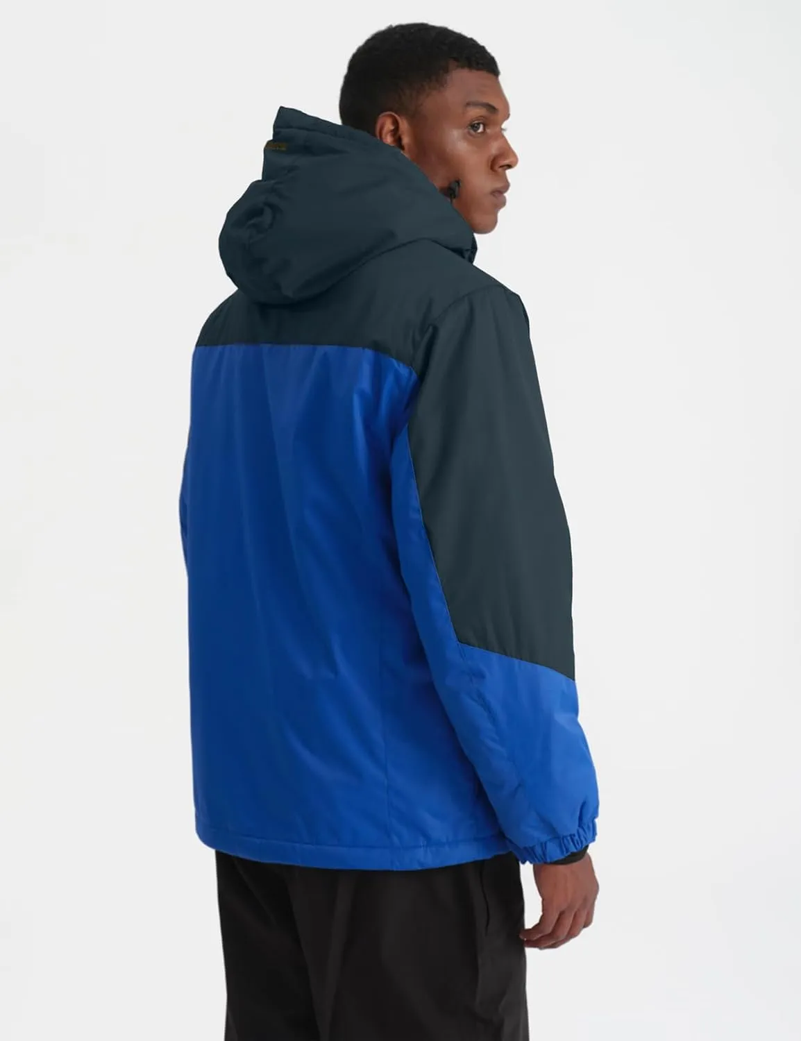 GEMYSE Men's Mountain Waterproof Ski Snow Jacket Winter Windproof Rain Jacket