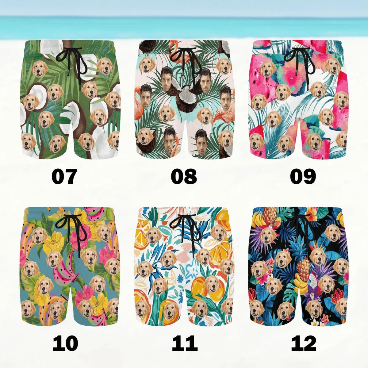 Hawaii - Custom Men's Swim Shorts - Personalized Short