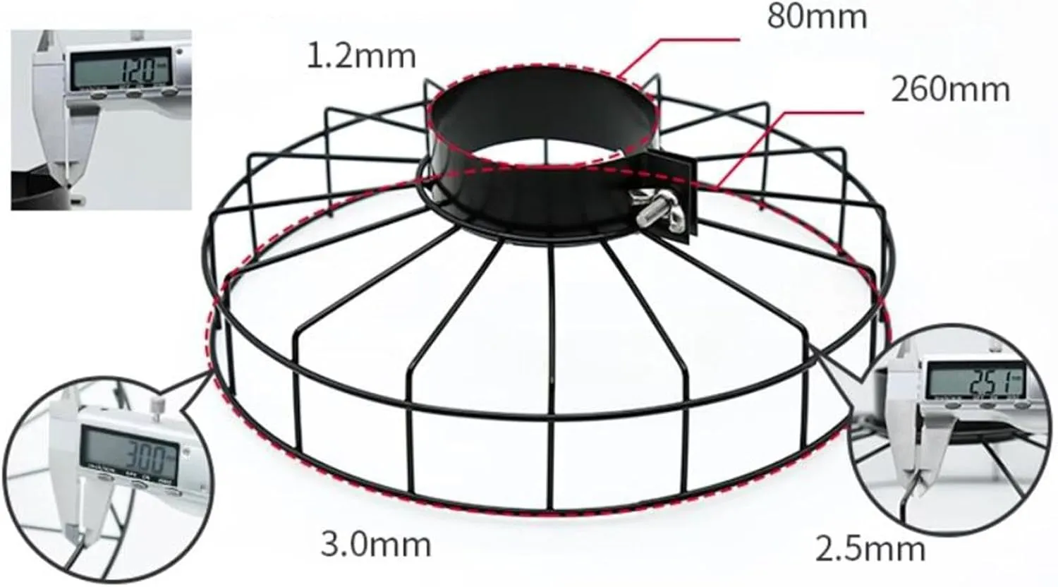 Heavy Duty Stainless Steel Propeller Guard for Trolling Motors