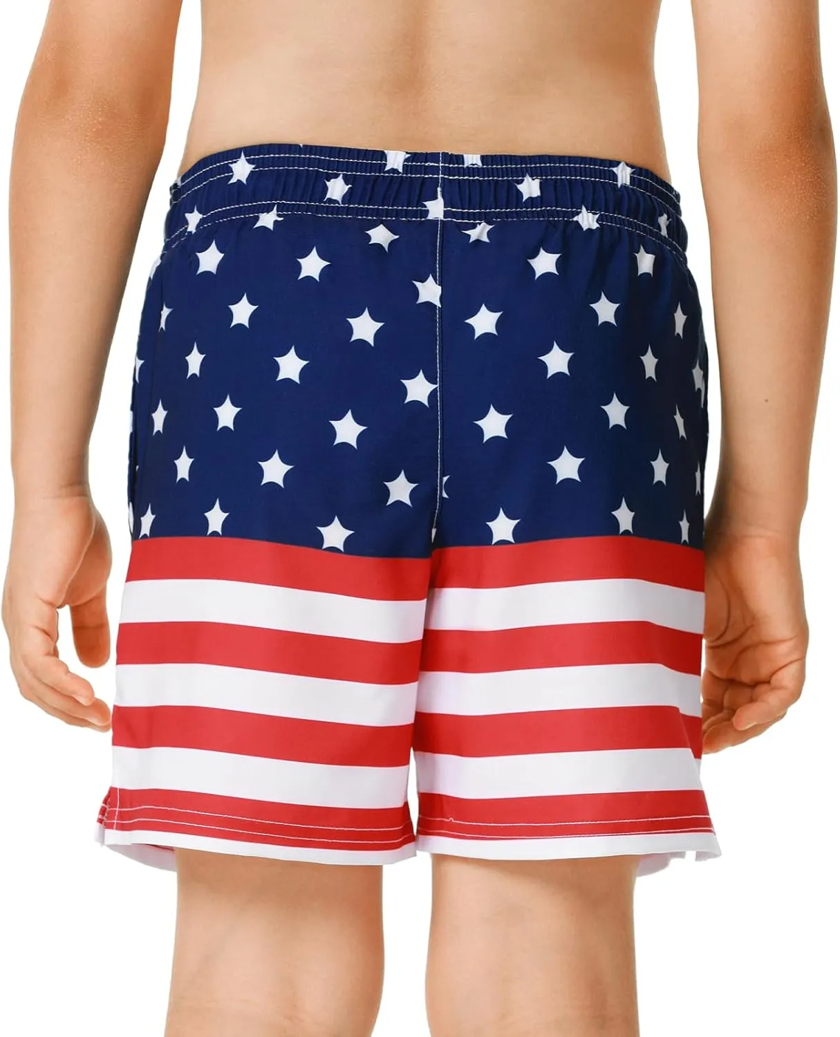 HODOSPORTS Boys Swim Trunks Swimwear Bathing Suits Swim Shorts with Pockets
