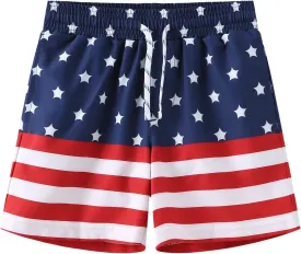 HODOSPORTS Boys Swim Trunks Swimwear Bathing Suits Swim Shorts with Pockets