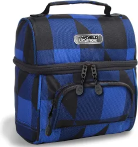 J World New York Corey Lunch Bag, Block Navy, One Size