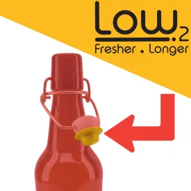 Low2 Swing Top Bottle Seal Caps (24 Pack)