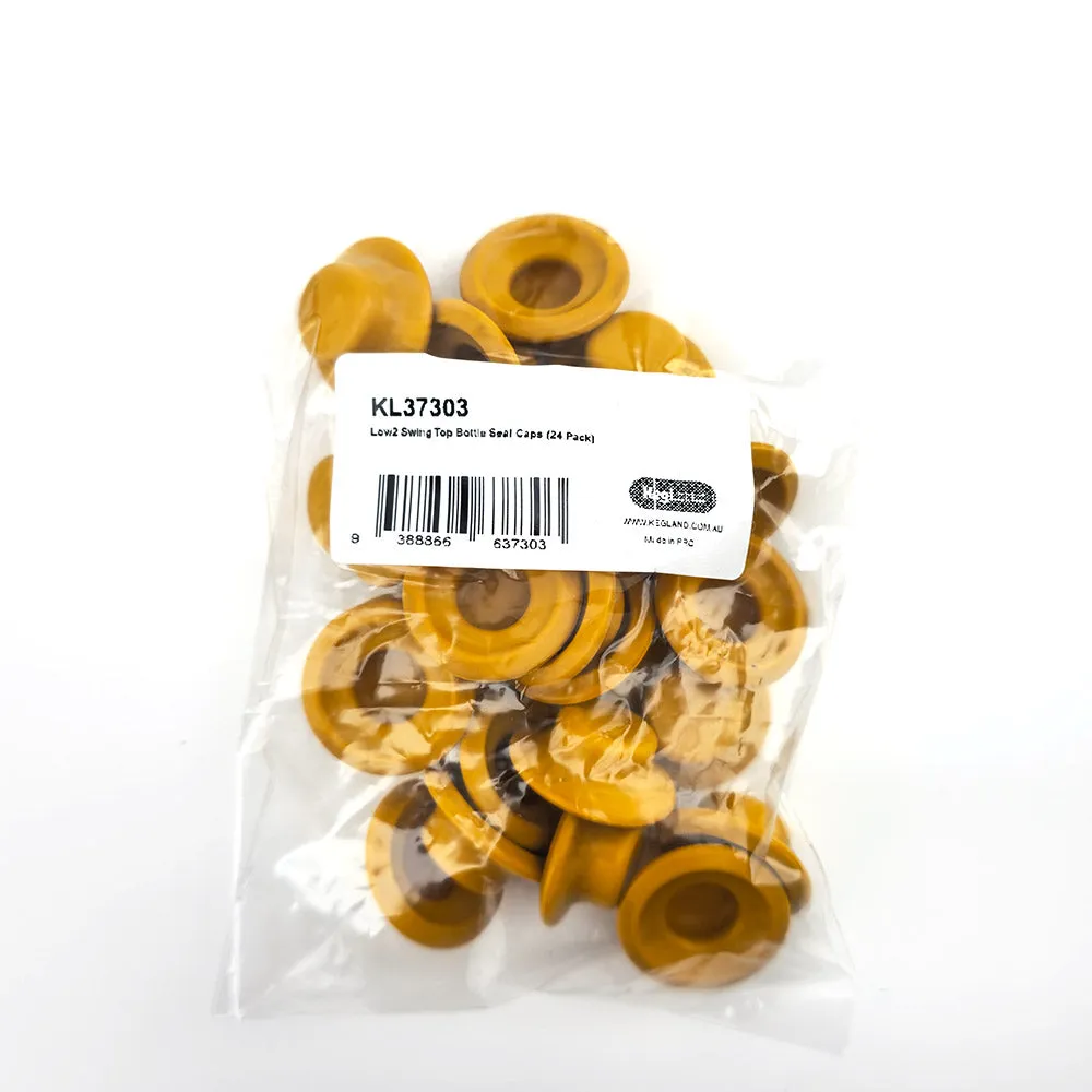 Low2 Swing Top Bottle Seal Caps (24 Pack)