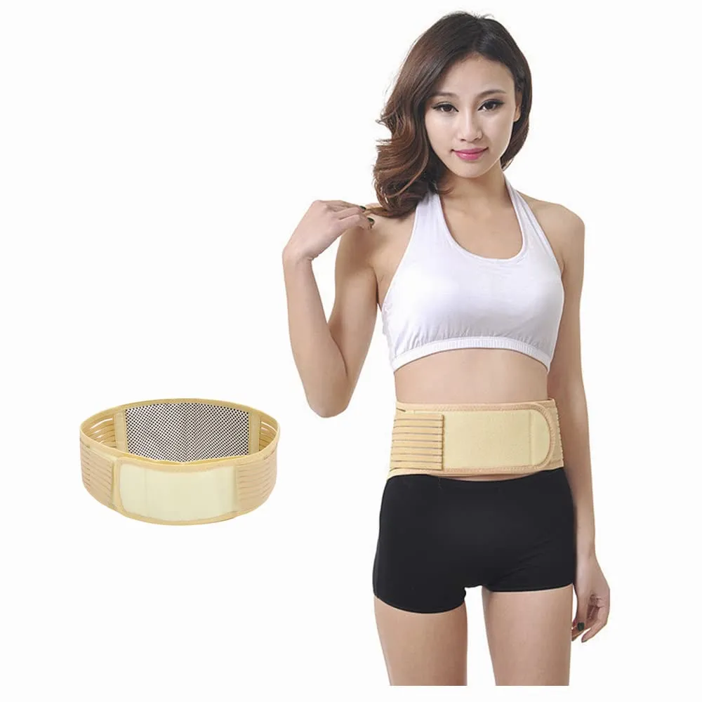 Men Women Back Brace Breathable Waist Lumbar Lower Back Support Belt Waist Compression with Adjustable Strap for Sciatica,Herniated Disc, Scoliosis Back Pain Relief, Heavy lifting Removable Lumbar Pad (B-Khaki for Waist girth 28.8-34 inches)