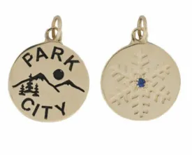 Park City Disc Charm