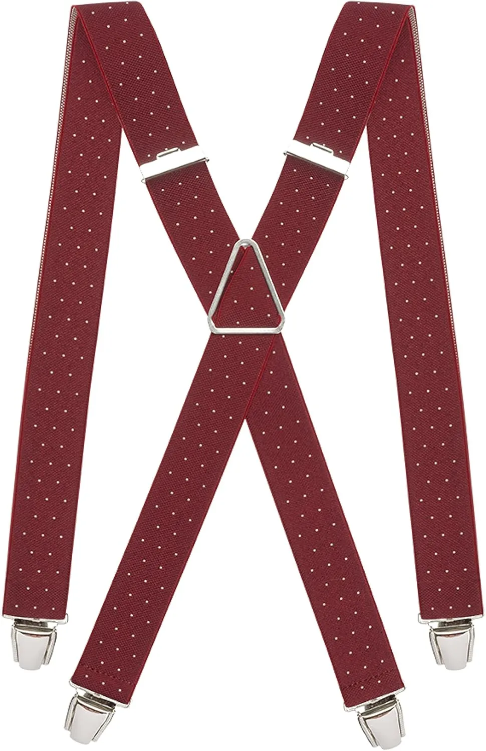 PIERROT Suspenders for Men Premium with Very Strong Clips - One Size Adjustable - Wide Heavy Duty Braces for Men Trousers