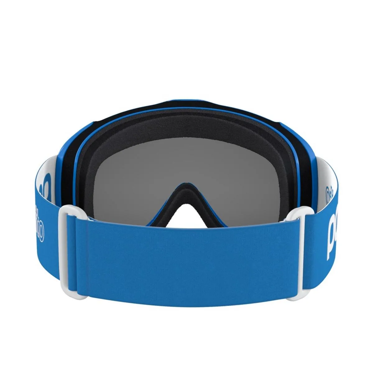 POC POCito Iris Kid's Ski Goggles Partly Sunny Silver Lens - Fluorescent Blue Frame