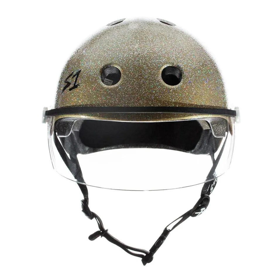 S1 Lifer Visor Helmet Gen 2 Double Gold Gloss Glitter