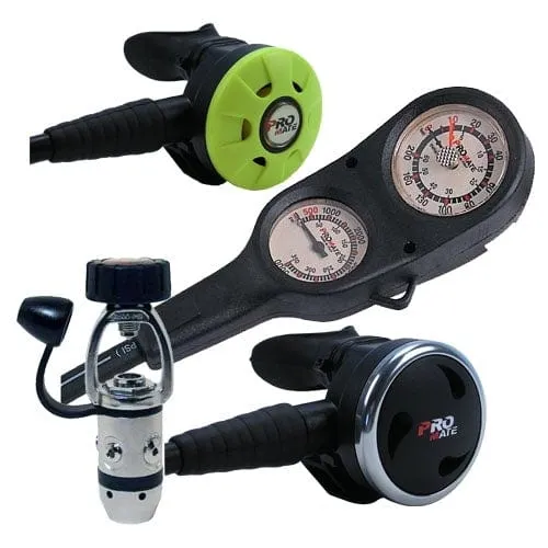 Scuba Dive Regulator Gauge Octopus Gear Package - GP200 OC400 OC450 RG050