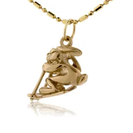 Snow Bunny Charm