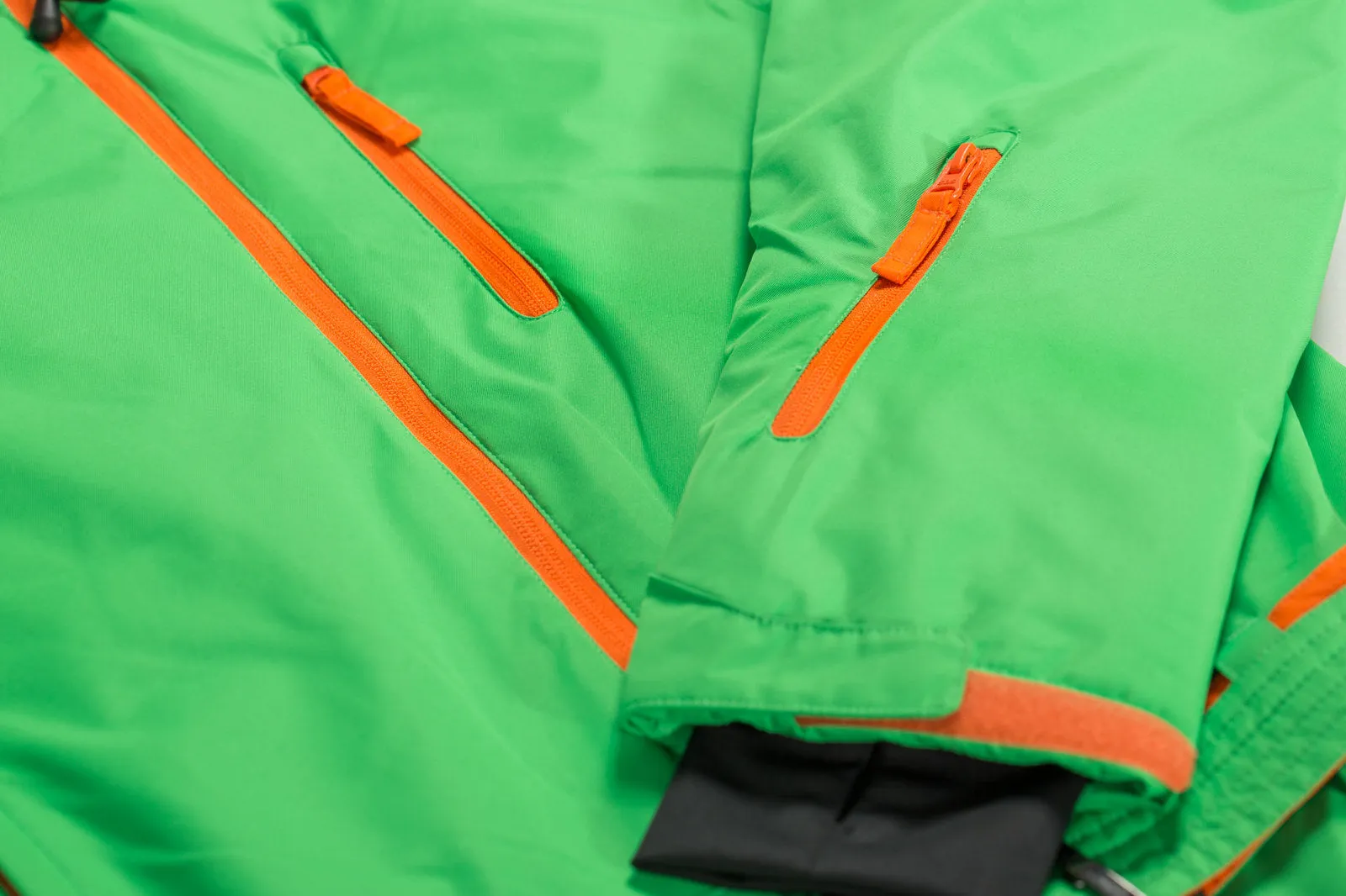 Snowsuits Gletsjer Guy onesie skipak groen/oranje heren