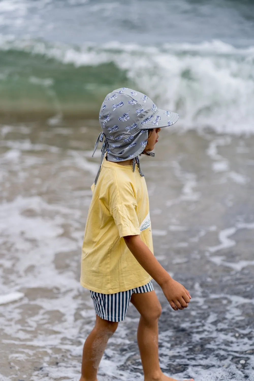 Tigers Swim Flap Cap