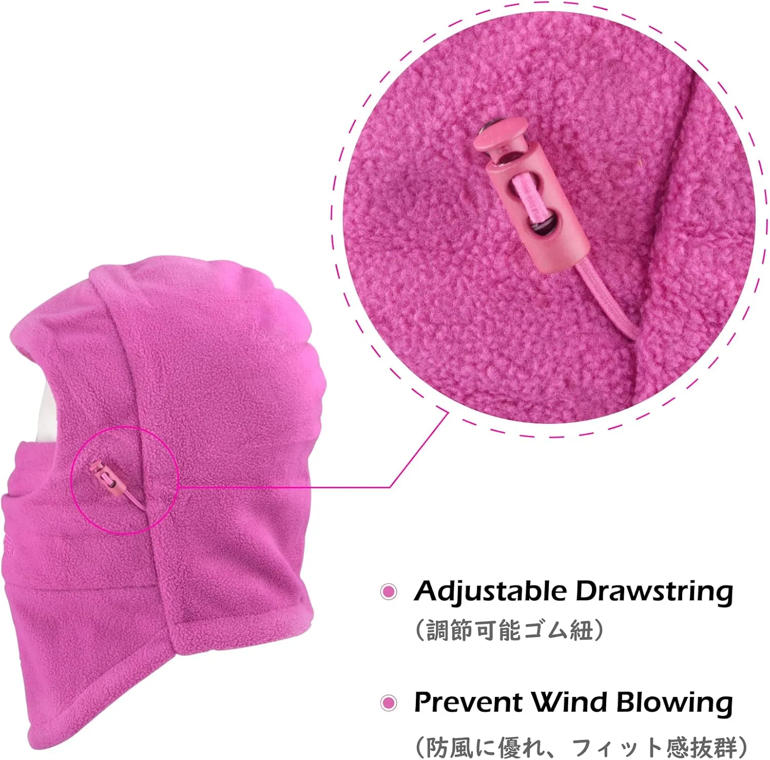 TRIWONDER Kids Winter Hats Balaclava Ski Mask for Boys Girls Toddlers Windproof Adjustable Cold Weather Face Mask Neck Warmer