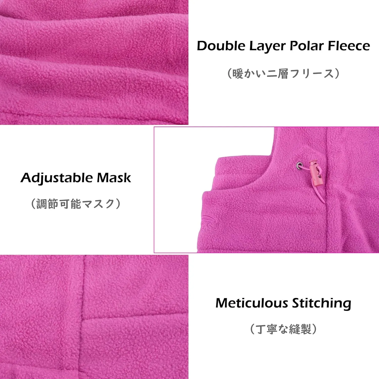TRIWONDER Kids Winter Hats Balaclava Ski Mask for Boys Girls Toddlers Windproof Adjustable Cold Weather Face Mask Neck Warmer